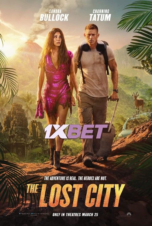 poster of The Lost City (2022) Hindi [Voice Over] Dubbed WEBRip